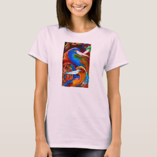 T-shirt Trois beaux hérons