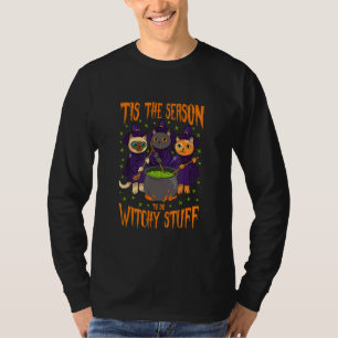 T-shirt Trois Chats Sorcière Casquette Cauldron C'Est La S