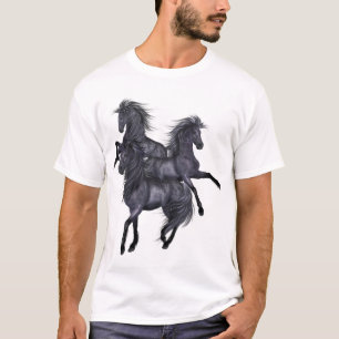 T-shirt Trois Chemises noires Sauvages