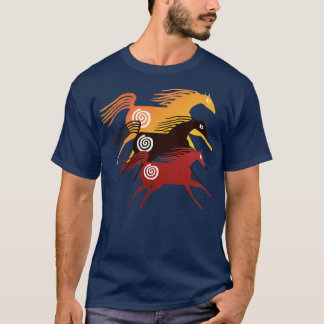 T-shirt Trois Chevaux antiques