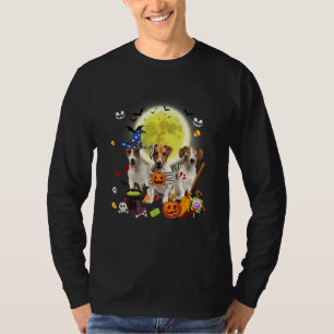 T-shirt Trois chiens Jack Russell Terrier Sorcière Mummy e
