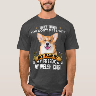 T-shirt Trois Choses Que Vous N'Avez Pas Mal Avec Welsh Co