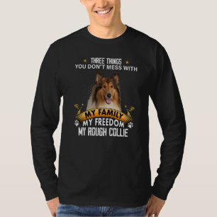 T-shirt Trois choses que vous ne manquez pas avec Collie C