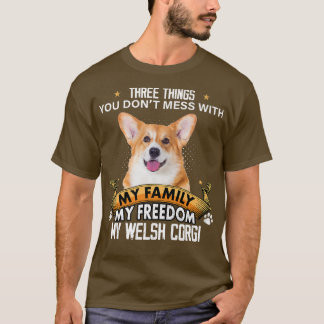 T-shirt Trois choses que vous ne manquez pas avec Welsh Co