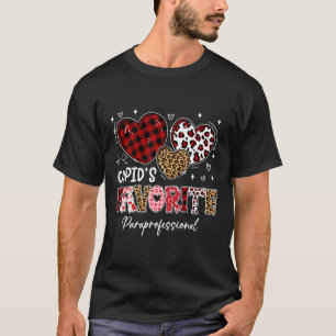 T-shirt Trois cœurs la paraprofessionnelle préférée de Cup