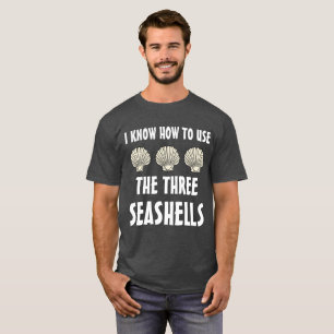 T-shirt Trois coquillages Meme