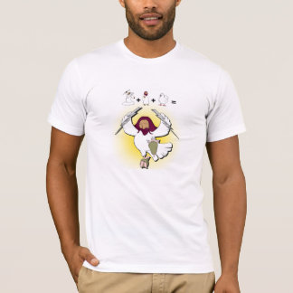 T-shirt Trois dieux dans un