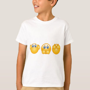 T-shirt trois émoticônes