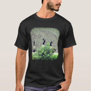 T-shirt Trois espèces d'oies du Canada