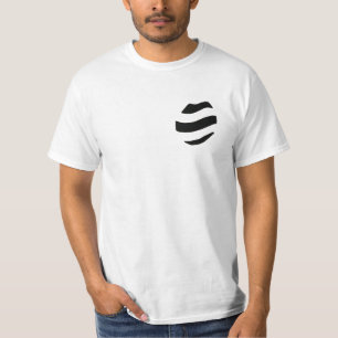 T-shirt Trois étapes à venir - conception Abstraite du log