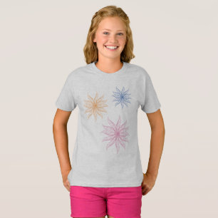 T-Shirt - Trois Fleurs De Plumes Dainty