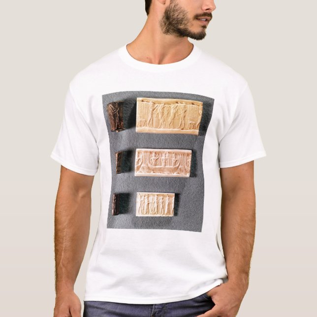 T-shirt Trois joints de cylindre avec des impressions, (Devant)