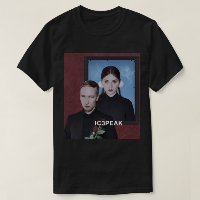 T-shirt trois Montrer IC3PEAK pic de glace Tour du Monde 2 (Design devant)