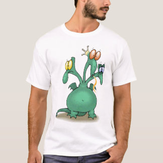 T-shirt Trois ont dirigé le dragon