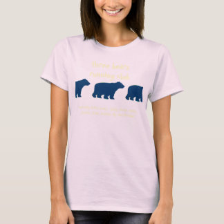 T-shirt Trois Ours Longue T