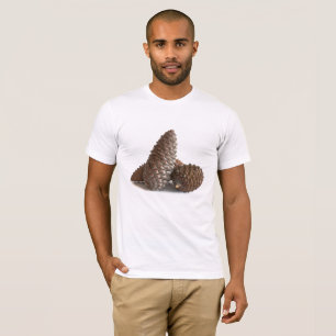 T-shirt Trois pinecones