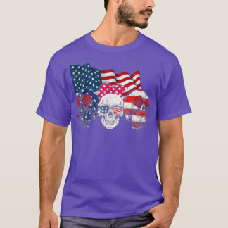 T-shirt Trois s jour heureux de l'indépendance 4 juillet A