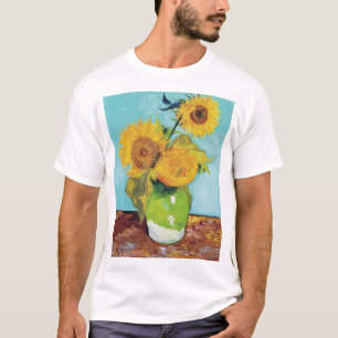 T-shirt Trois tournesols, Van Gogh