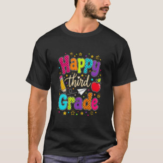 T-shirt Troisième année joyeuse