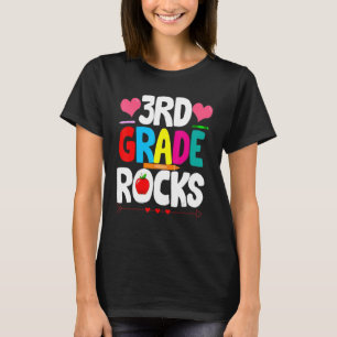 T-shirt Troisième année Rocks 3e année Retour à l'école