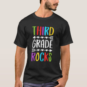 T-shirt Troisième année Rocks 3e année Retour à l'école