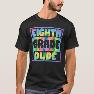 T-shirt Troisième Classe Tie Dye Premier Jour De L'Étude