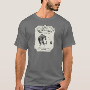 T-shirt Troisième côte - radio avec le caractère