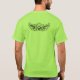 T-shirt Trojan Moto (cru) (Dos)