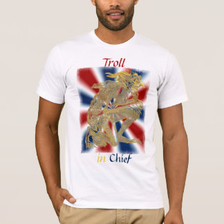 T-shirt Troll en chef