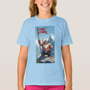 T-shirt Troll norvégien