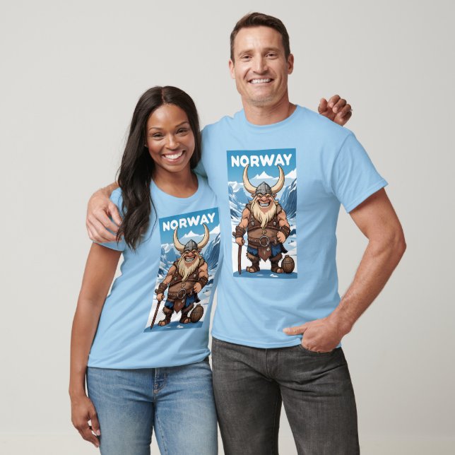 T-shirt Troll norvégien (Unisexe)