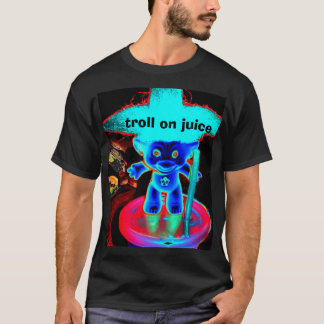 T-shirt Troll sur le jus