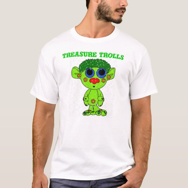 T-SHIRT TROLLS DE TRÉSOR (Devant)