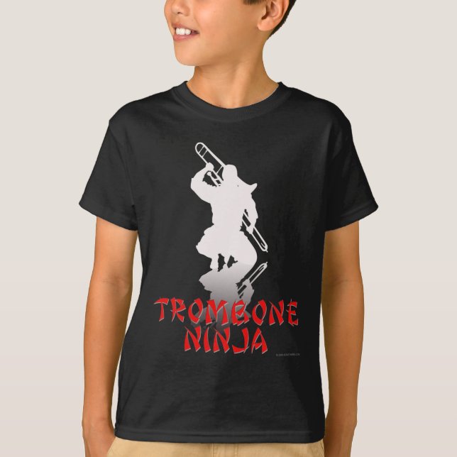 T-shirt Trombone Ninja (Devant)