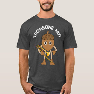 T-shirt Trombone Nut Text