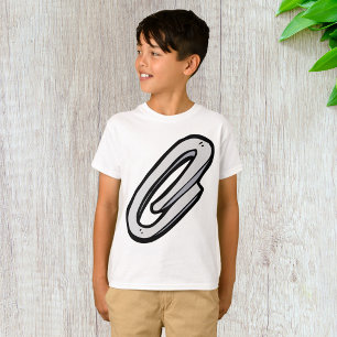 T-shirt Trombone Pince à Papier Argent Papeterie et Fourni