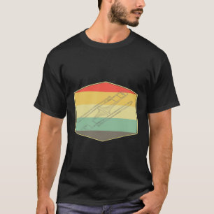 T-shirt Trombone Retro Musique Jazz