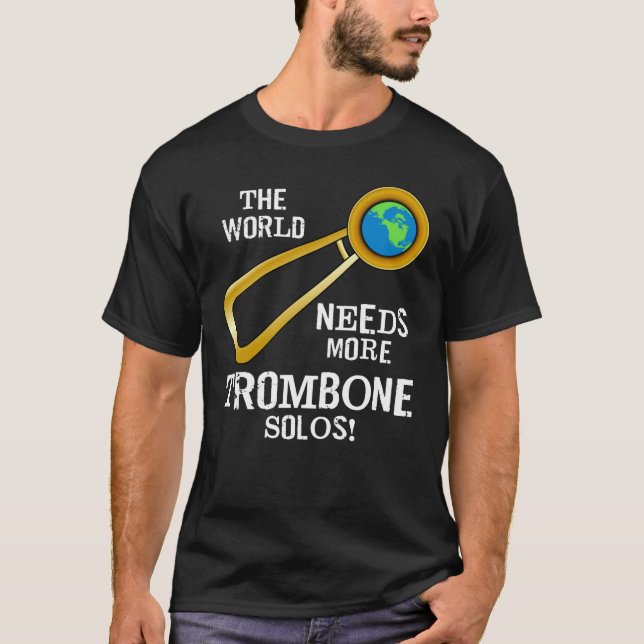 T-shirt Trombone Solos (Devant)