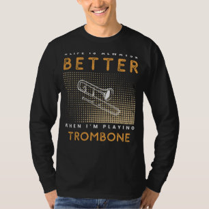 T-shirt Trombone Triomphe : Jazzification de l'orchestre d