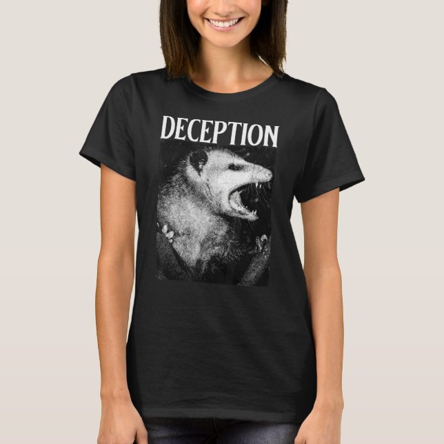 T-shirt tromperie Possum Opossum (Devant)