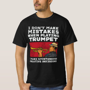 T-shirt Trompette - Jouer de la trompette