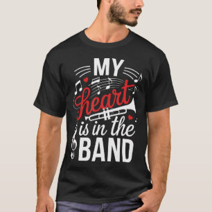 T-shirt Trompette Maman Trompettiste Instrument de Musique