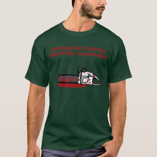 T-shirt Tronçonneuse de jeunes cadres dynamiques
