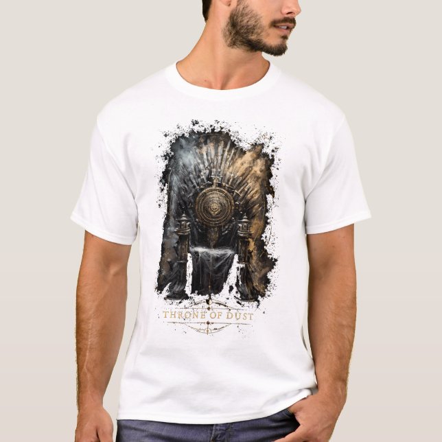 T-shirt Trône de Dust Dark Fantasy (Devant)