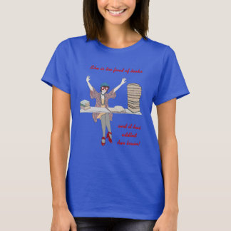 T-shirt Trop affectueux des livres