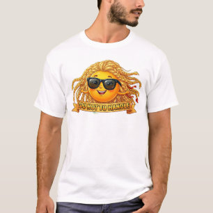 T-shirt Trop chaud à manipuler – Art ensoleillé ludique