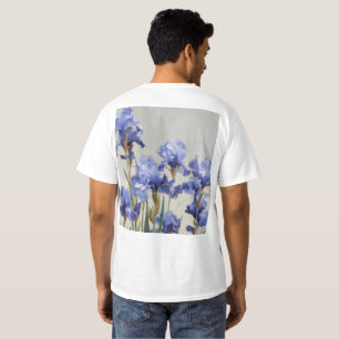 T-shirt Trop Classe pour Coq de Drame Parmi les Fleurs d'I