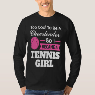 T-shirt trop cool pour être une pom-pom girl est devenue f