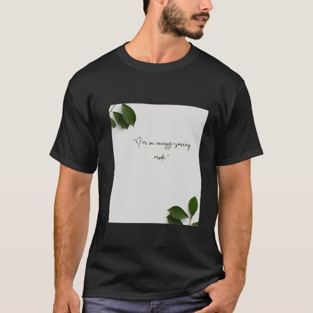 T-shirt "Trop Cool pour la réalité" (Devant)