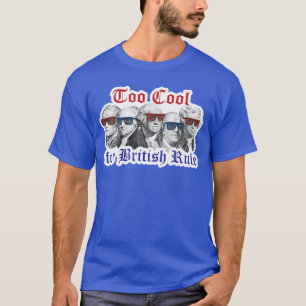 T-shirt Trop cool pour la règle britannique Hamilton Washi